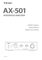 Teac AX-501-Owners-Manual 